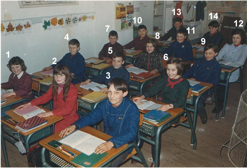 Ecole de Meljac 1969-70 CM1/CM2